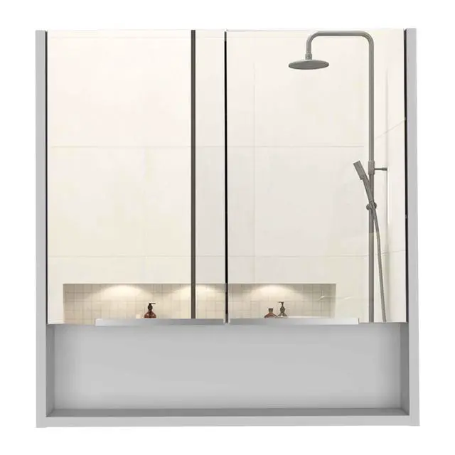 Alt view image 3 of 6 - Ozark 24" Medicine Cabinet With Mirror, One Shelf