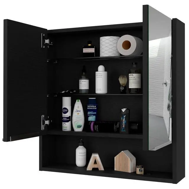 Alt view image 6 of 6 - Ozark 24" Medicine Cabinet With Mirror, One Shelf