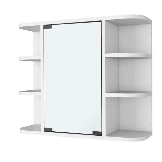 Alt view image 6 of 7 - Valdez Medicine Cabinet With Six Shelves, Mirror Cabinet