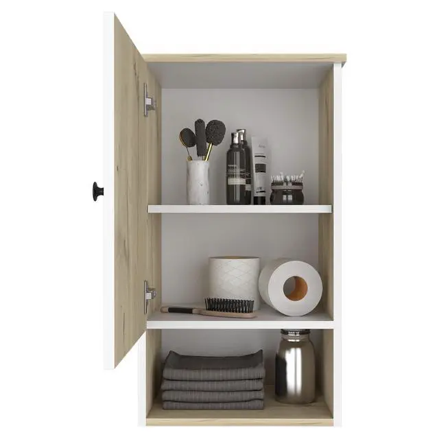 Alt view image 4 of 7 - Alaska Medicine Cabinet, With Three Storage Shelves, Single Door Cabinet