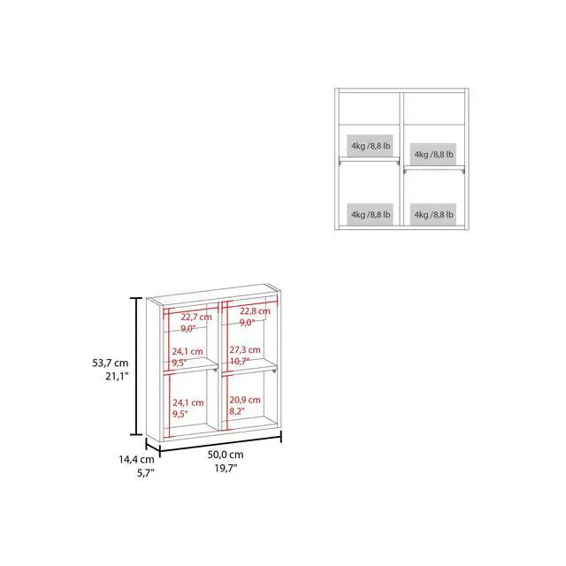 Alt view image 5 of 7 - Morenci Medicine Cabinet With Included Mirror And 1 Door, Black
