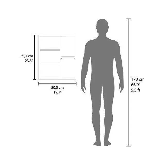 Alt view image 2 of 7 - MAGIA Wall-Mounted Bathroom Cabinet with Mirror, White.