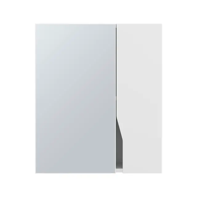 Alt view image 7 of 7 - MAGIA Wall-Mounted Bathroom Cabinet with Mirror, White.
