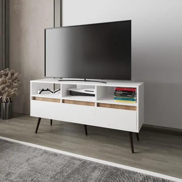 Alt view image 2 of 7 - Hudson Vertical Storage Cabinet, Natural Oak