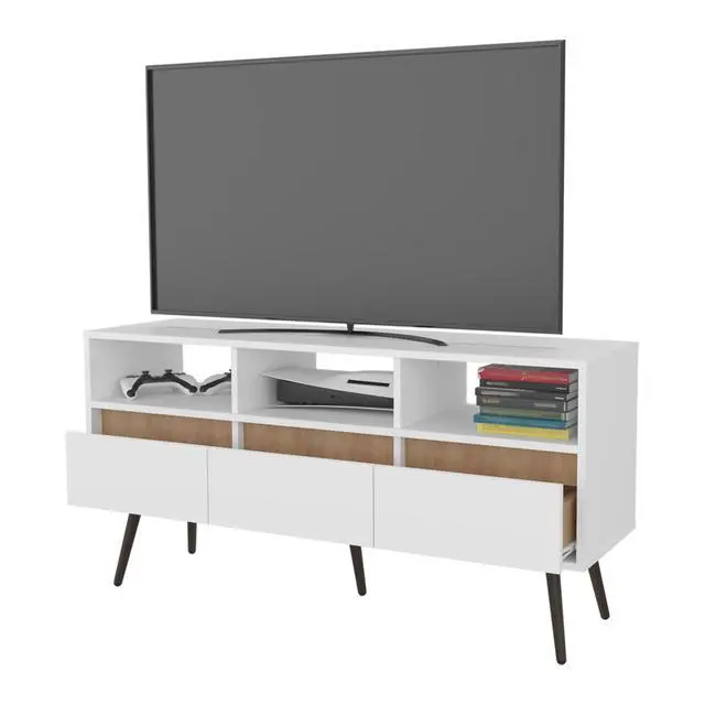 Alt view image 7 of 7 - Hudson Vertical Storage Cabinet, Natural Oak