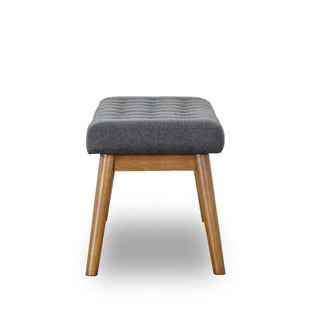 Alt view image 2 of 7 - Delilah Modern Bench (Fabric)