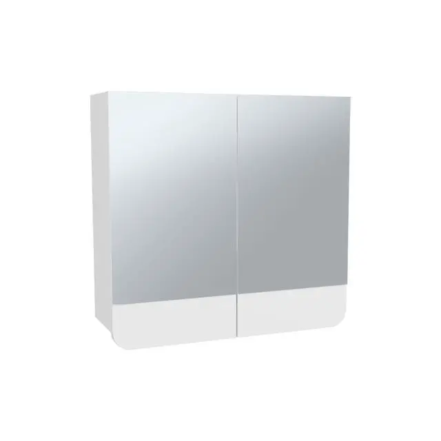 Alt view image 6 of 7 - Luv Mirror Medicine Cabinet with Interior Shelves, Modern Bathroom Storage Solution And Organizer, White