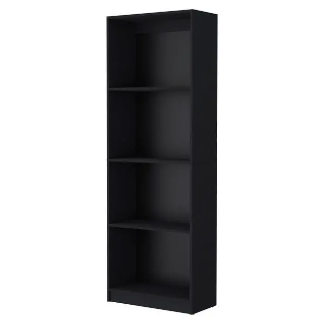 Alt view image 5 of 7 - Dupree 2 Piece Home Bookcase set, 49" Wide with 9 Shelves , Living Room Black