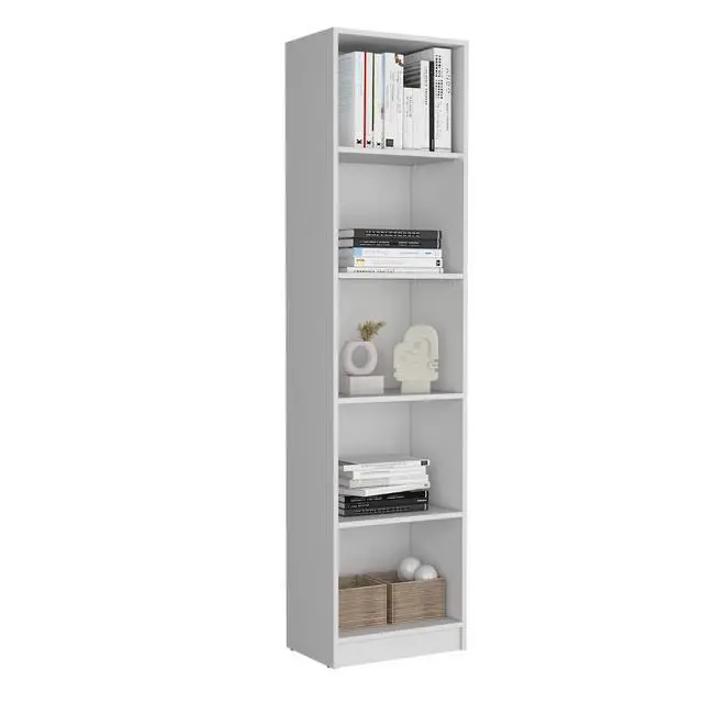 Alt view image 6 of 7 - Dupree 3 Piece Home Bookcase set, 67" Wide with 14 Shelves , Living Room Set Set White