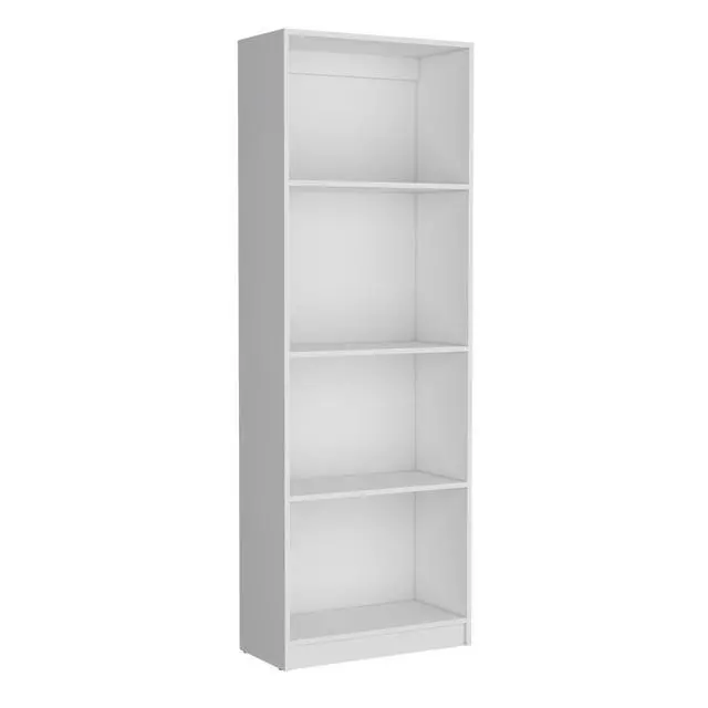 Alt view image 6 of 6 - Durant 3 Piece Home Bookcase set, 67" Wide with 13 Shelves , Living Room Set Set White