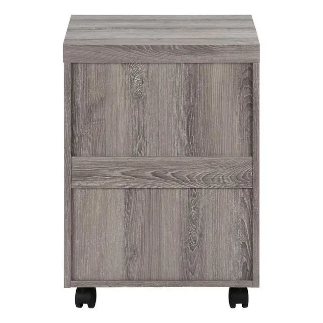 Alt view image 7 of 7 - File Cabinet, Rolling Mobile, Storage Drawers, Printer Stand, Office, Work, Brown Laminate, Contemporary, Modern