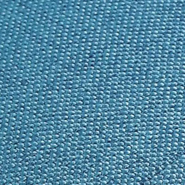 Alt view image 5 of 6 - Charla Light Blue Fabric & Oak Finish Bench