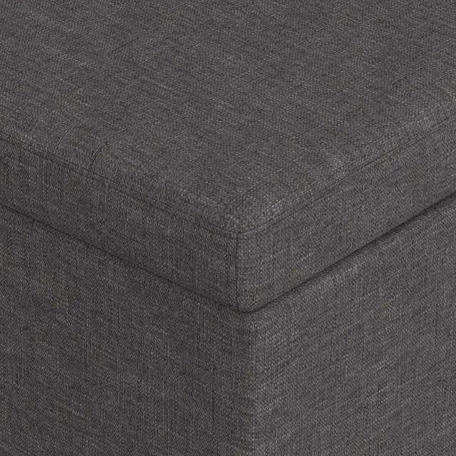 Alt view image 7 of 7 - Lincoln Extra Large Storage Ottoman Bench