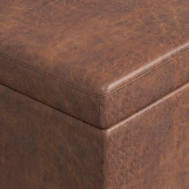 Alt view image 2 of 7 - Lincoln Extra Large Storage Ottoman Bench