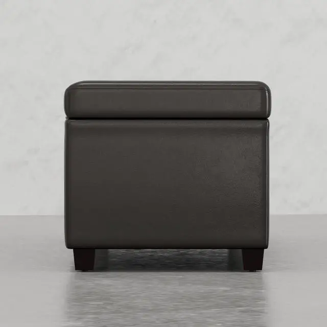 Alt view image 4 of 7 - Lincoln Extra Large Storage Ottoman Bench