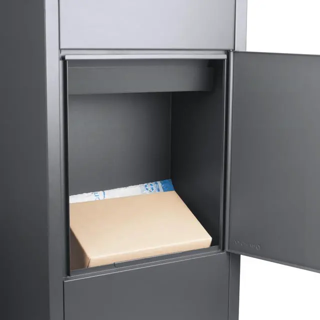Alt view image 7 of 7 - Large Single Compartment Locking Parcel Drop Box
