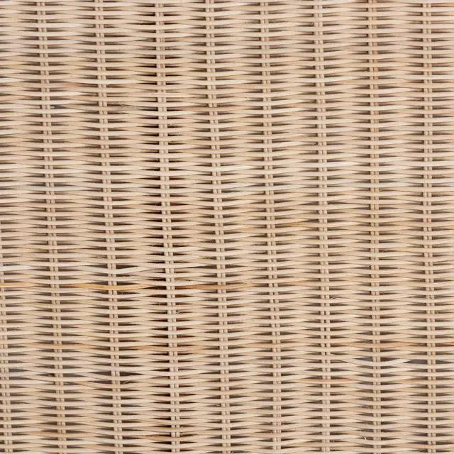 Alt view image 7 of 7 - Braided Natural Rattan Storage Bench with Cushioned Lift-Top Lid - Coastal Boho Style Chest for Bedroom, Entryway, or Living Room Organization, Natural, 39" Oval