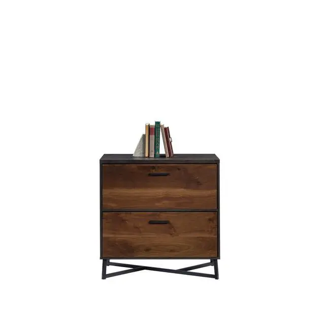 Alt view image 4 of 6 - Lateral File with Modern Design, Dark Walnut finish
