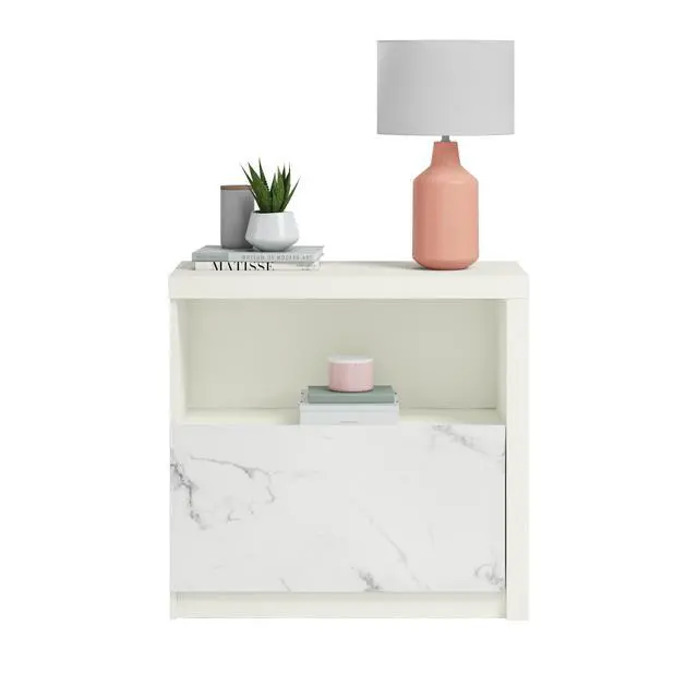 Alt view image 6 of 7 - Lateral File with Cubbyhole Storage, White finish