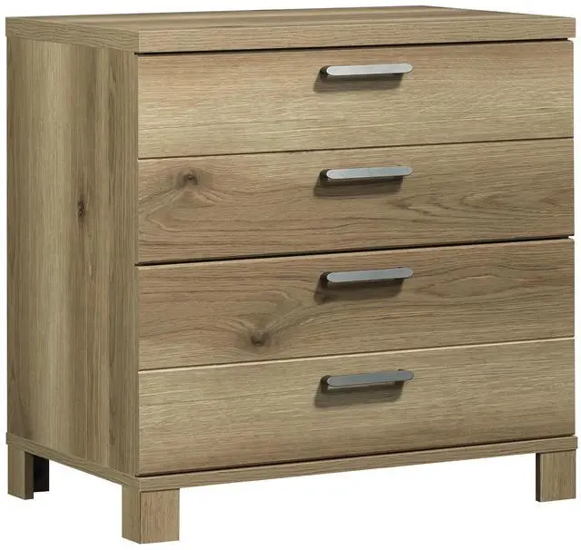 Main image of Lateral File with Practical Storage, Brown finish