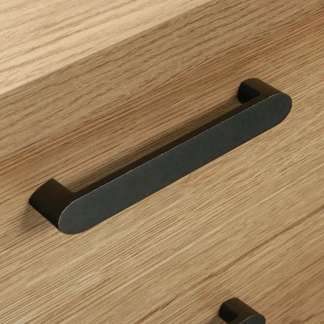 Alt view image 3 of 7 - Lateral File with Practical Storage, Brown finish