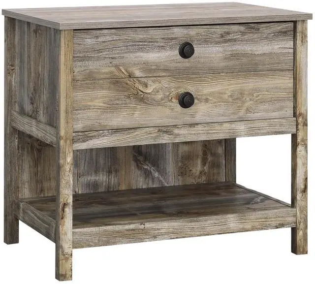 Main image of Lateral File with Rustic Style, Brown finish