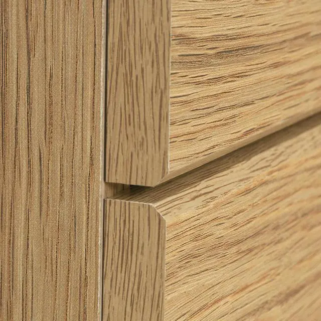 Alt view image 5 of 7 - Lateral File with Practical Storage, Brown finish