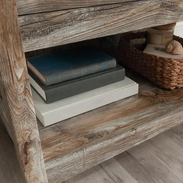 Alt view image 5 of 7 - Lateral File with Rustic Style, Brown finish
