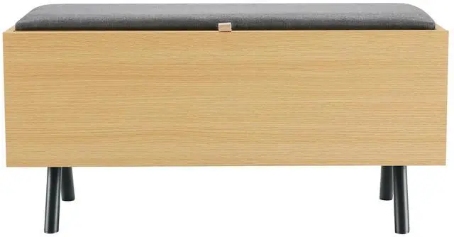 Main image of Accent Storage Bench in Light Oak