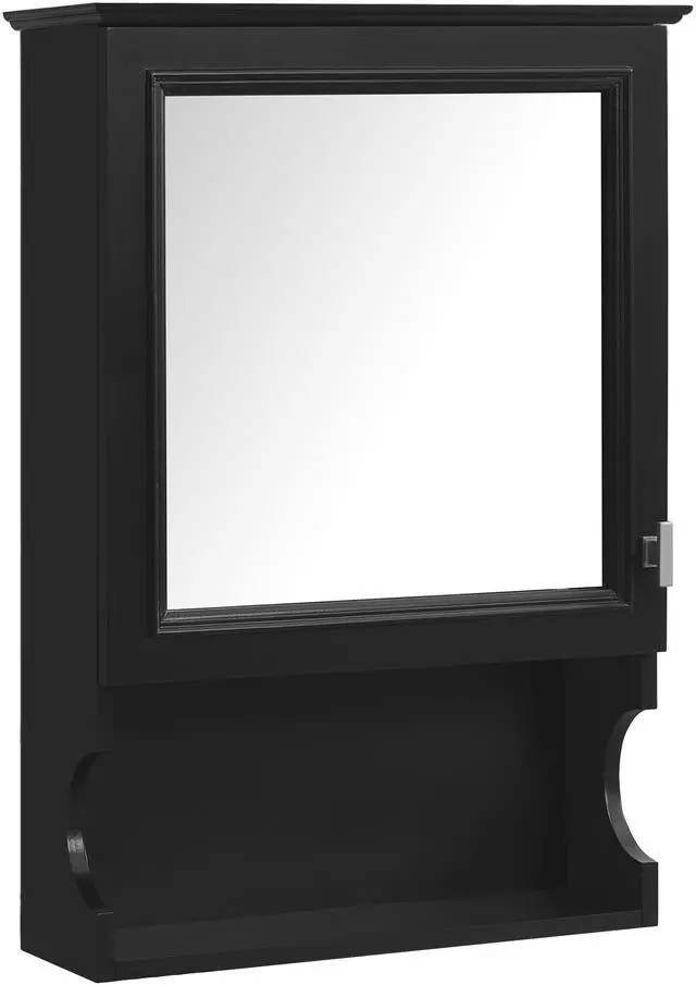 Main image of 20'' Wall Mounted Bathroom Storage Cabinet with Mirror, Wall Mounted Home Storage with Door, Mirrored Wall Medicine Cabinet