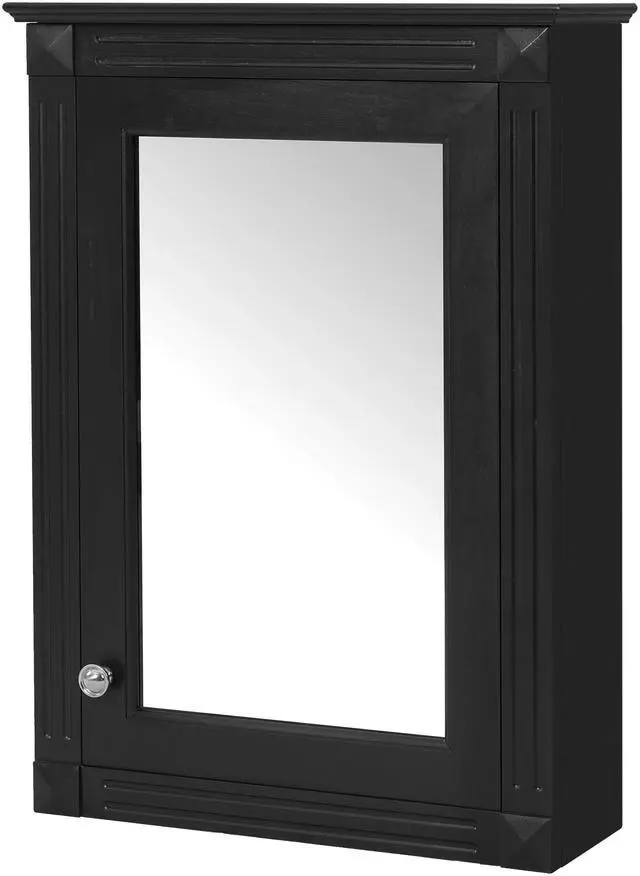 Main image of 20" Wall Mounted Bathroom Storage Cabinet with Mirror, Medicine Cabinet with Height Adjustable Shelf, Over the Toilet Space Saver Cabinet