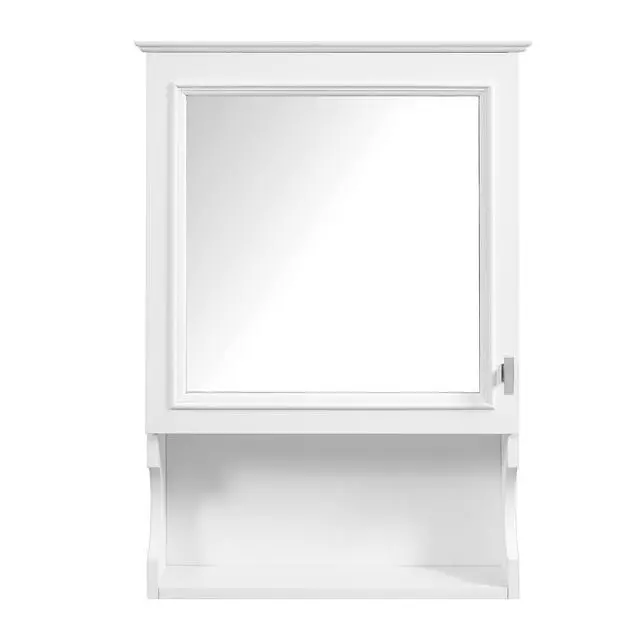 Alt view image 7 of 7 - 20'' Wall Mounted Bathroom Storage Cabinet with Mirror, Wall Mounted Home Storage with Door, Mirrored Wall Medicine Cabinet