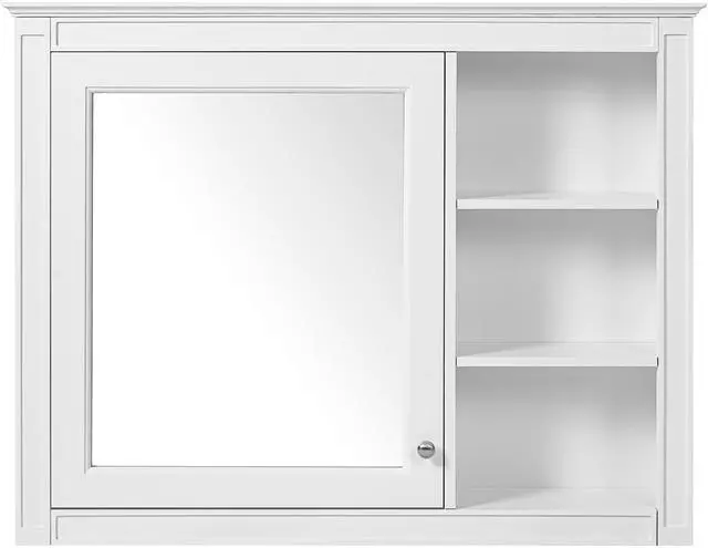 Main image of 36'' x 28'' Medicine Cabinet, Wall Mounted Bathroom Storage Cabinet, Modern Bathroom Wall Cabinet with Mirror,Medicine Cabinet, Mirror Cabinet with 1 adjustable Shelf