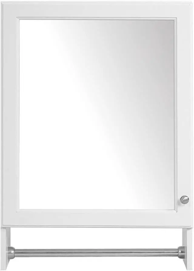 Main image of 3-in-1 Bathroom Mirror Cabinet, 20-inch Wall Mounted Medicine Cabinet with Adjustable Shelf & Soft Close Door, High-Define Mirror with Storage for Bathroom Vanity