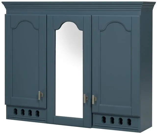 Main image of 35 inch Wall-Mount All-in-One Mirror Cabinet with Adjustable Shelves, Soft-Closing Hinges, for Bathroom Vanity, Living Room, Bedroom Storage Organizer