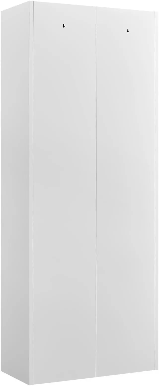 Main image of Metal Adjustable 2 Doors Metal Storage Cabinet Kitchen Pantry Cabinet With Adjustable Shelves Tall Steel Cabinet Locker For Kitchen, Living Room, Dining Room And Office