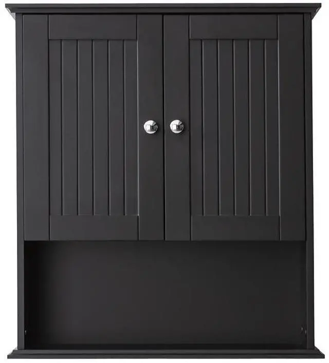 Main image of Upgraded Bathroom Wall Cabinet Over The Toilet Storage Cabinet Wall Mounted Storage Cabinet Wooden Medicine Cabinets