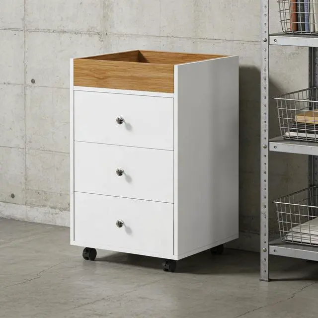Alt view image 4 of 7 - Mobile File Cabinet,Office Storage Cabinet