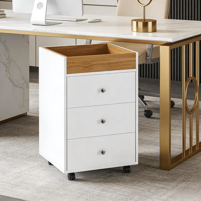 Alt view image 3 of 7 - Mobile File Cabinet,Office Storage Cabinet
