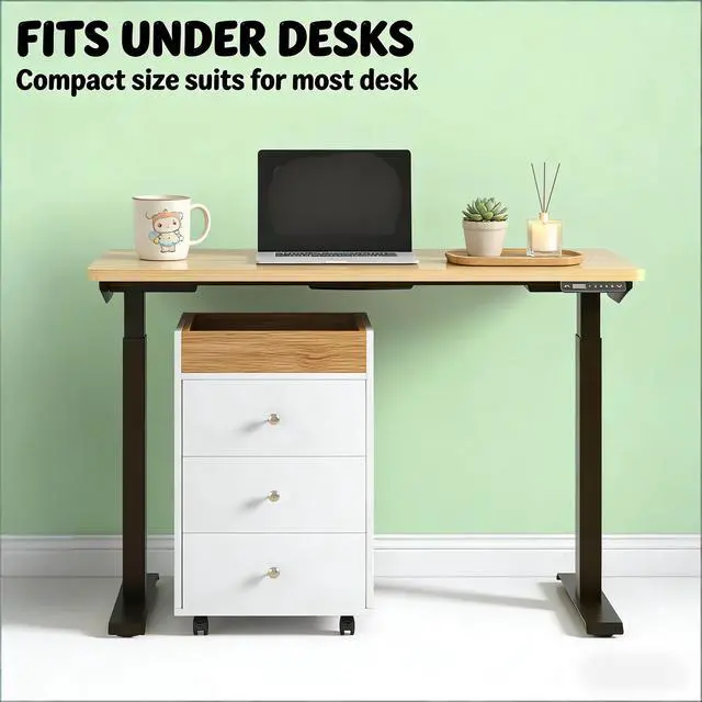 Alt view image 6 of 7 - Mobile File Cabinet,Office Storage Cabinet