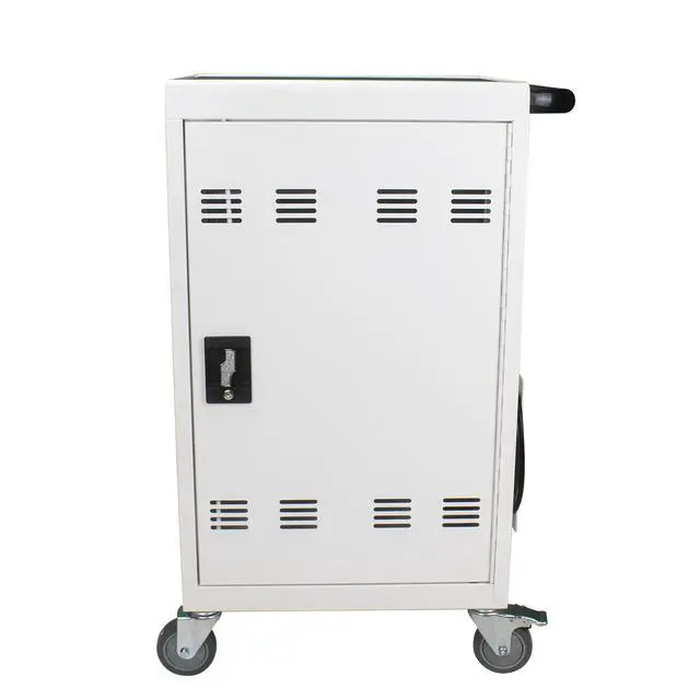 Alt view image 5 of 7 - Mobile Charging Cart and Cabinet for Tablets Laptops 31+4-Device