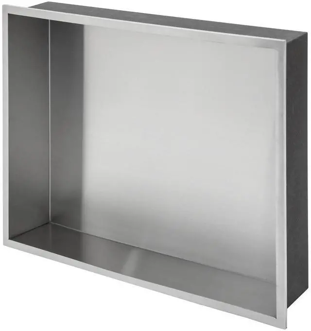 Main image of 19" x 15" Stainless Steel Shower Niche, Brushed Nickel