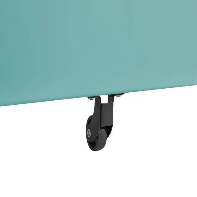 Alt view image 6 of 7 - 3 Drawer Mobile File Cabinet, Simple Style Multi-Functional Storage Cabinet with 5-Wheel Anti-Tilting Design, Cold Rolled Steel for Legal, Letter, A4 Files