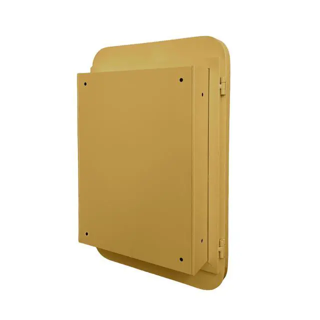 Alt view image 6 of 7 - 16x24 Inch Recessed Metal Framed Medicine Cabinet with Mirror and Adjustable Shelves Wall Mirror with Storage for Bathroom, Matte Gold