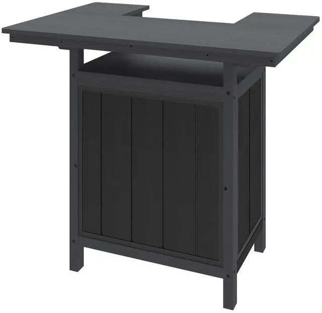 Main image of Outdoor Bar, Patio Bar, Outdoor Kitchen Island, Outside Bar, Backyard Bar, HDPE & Aluminum Frame for Entertaining