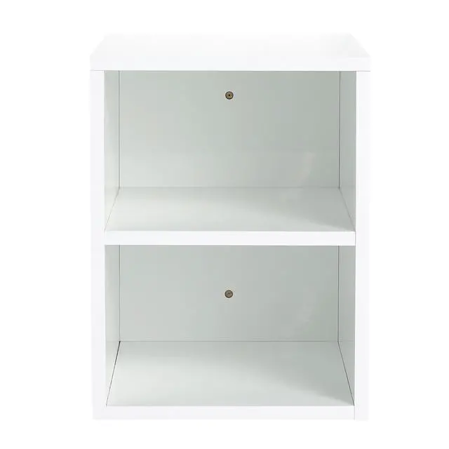 Alt view image 4 of 7 - 12 Inch Small Wall Mounted Storage Shelves, Suitable For Small Bathroom, Glossy White (KD-Packing)