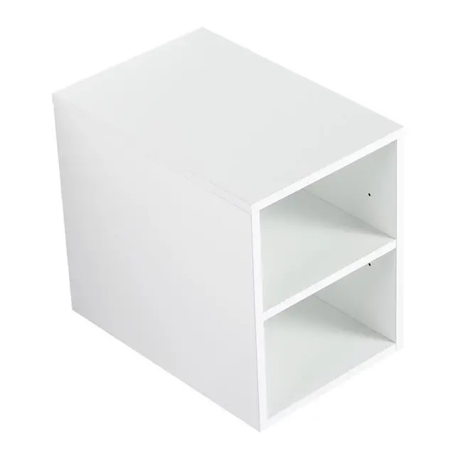 Alt view image 7 of 7 - 12 Inch Small Wall Mounted Storage Shelves, Suitable For Small Bathroom, Glossy White (KD-Packing)