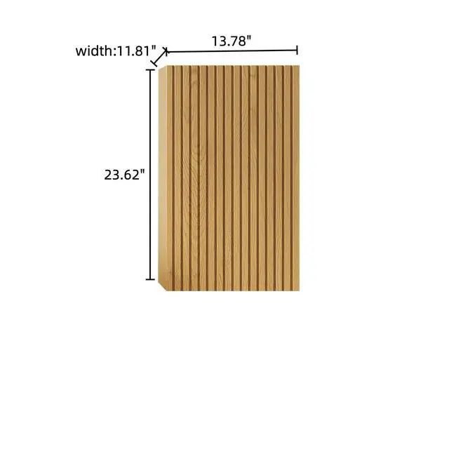 Alt view image 5 of 7 - MITCH 23" Tall Bathroom Wall Mounted Cabinet, Narrow Storage Cabinet with Door, Suitable for Small Spaces Such as Corners, Applicable to Bathroom, Living Rooms and Laundry, Corolla Oak Woodgrain Color