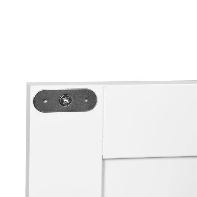 Alt view image 4 of 7 - Bathroom Floor Storage Cabinet with Double Door Adjustable Shelf, White