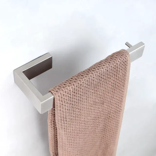 Alt view image 5 of 7 - 4- Piece Stainless Steel Bathroom Hardware Set